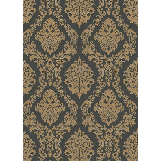 Bricoflor Vliestapete Ornament in Schwarz