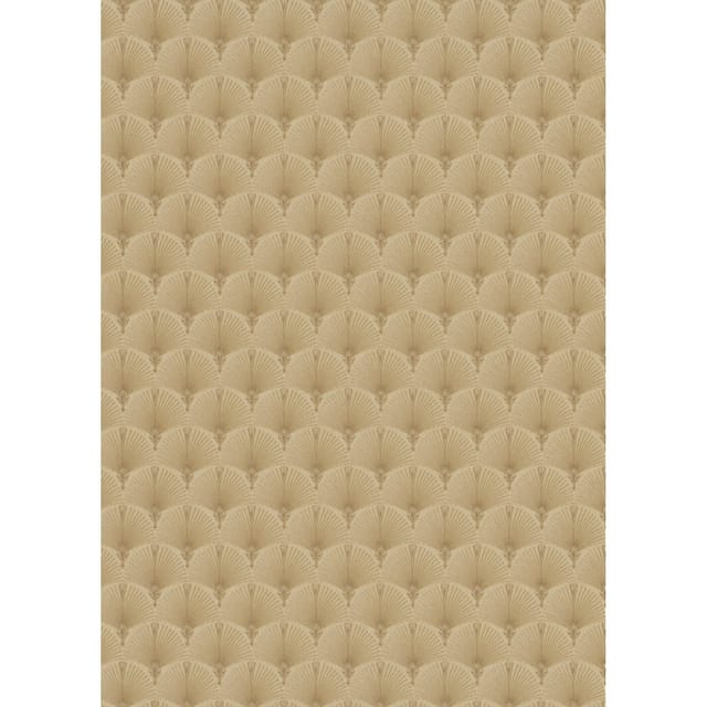 Bricoflor Ornament Vliestapete in Gold