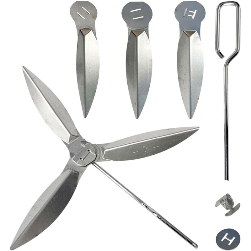Set Mit 2 One-touch-reinigungssystemen, 47 Cm (18-1/2 Zoll) One-touch-reinigungssets, Kompatibel Mit Weber-grillteilen 7443, 90992, 3618, 307443, 307408, 90719