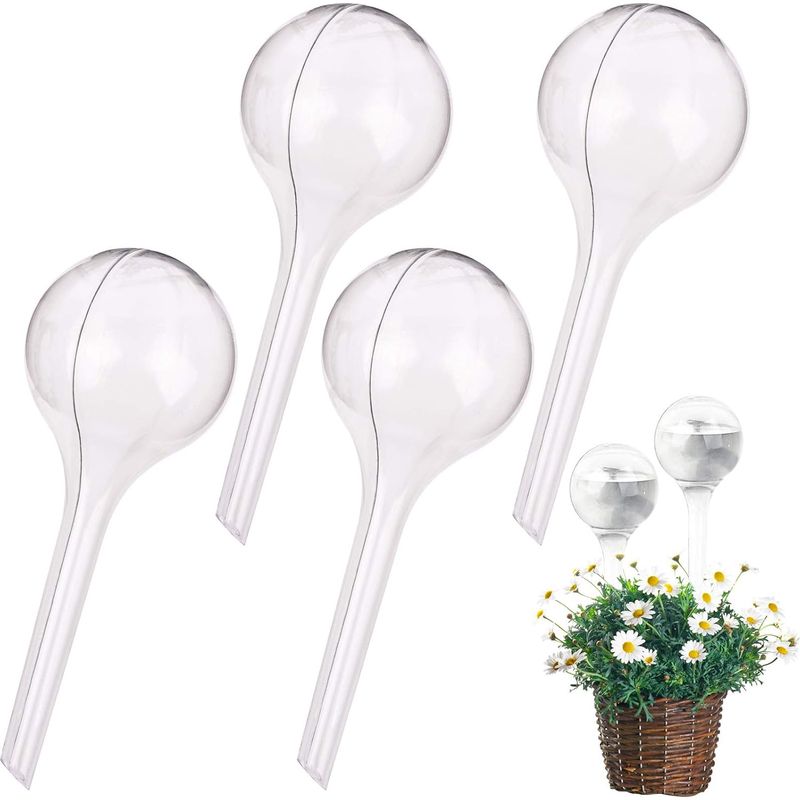Set Mit 4 Großen Bewässerungskugeln – 27 X 9 Cm Für Topfpflanzen