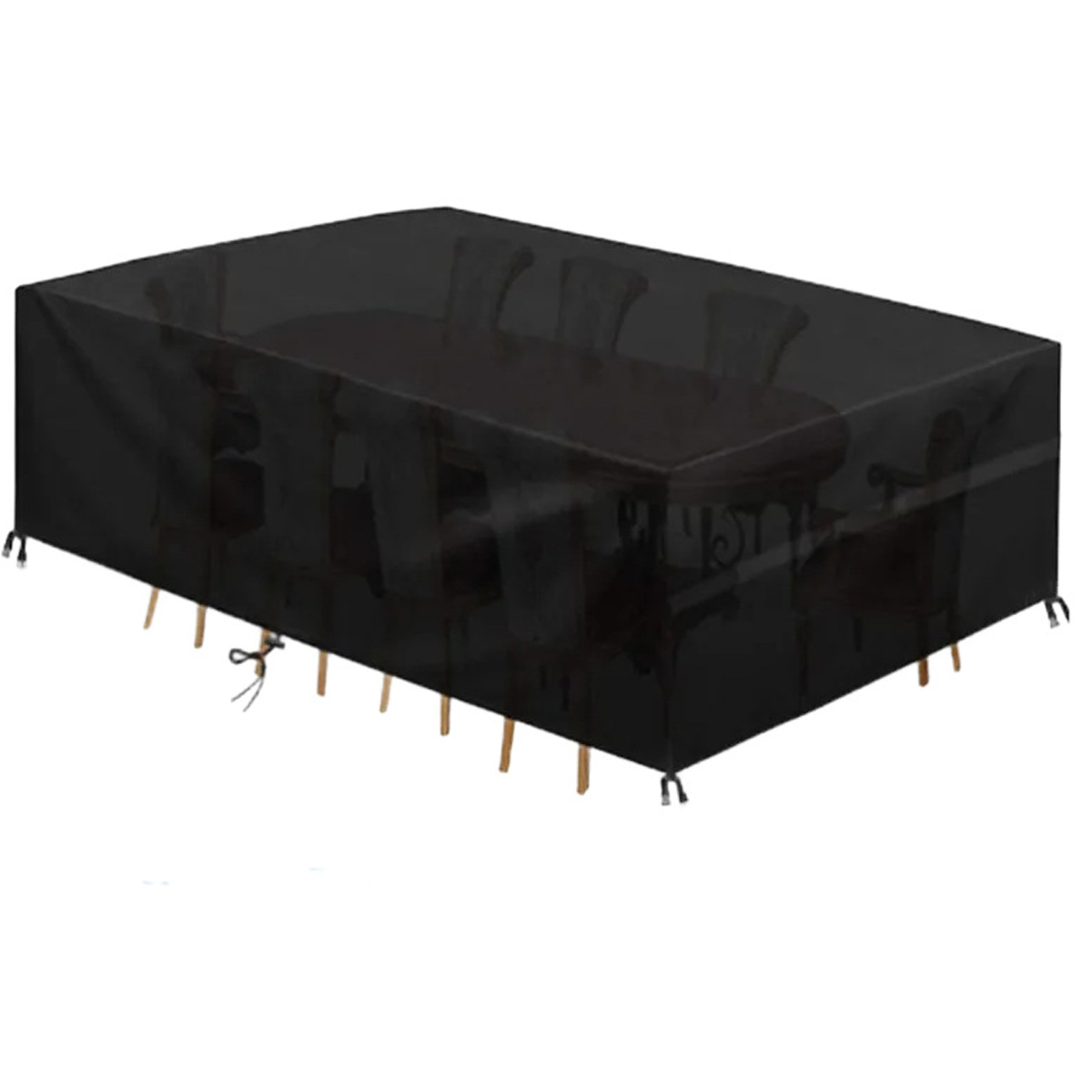 Schutzhülle Für Grillwagen 100x60x90cm - Strapazierfähiges 210d Oxford-gewebe - Schwarz - Wasserdicht Und Uv-beständig