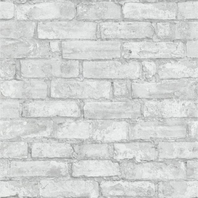 Bricoflor Steintapete mit 3D Effekt in Grau Tapete mit Steinoptik Vliestapete Ideal Fürs Wohnzimmer