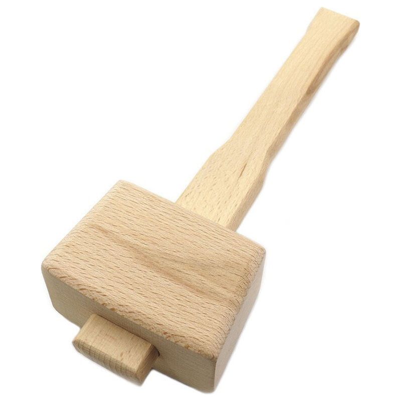Holzhammer, T-förmiger Holzhammer, Holzbearbeitungswerkzeug, Bastelwerkzeug