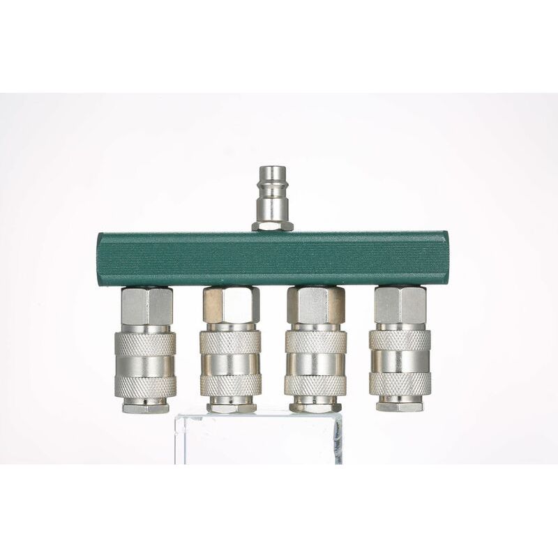 4-wege-schnellverbinder 1/4" Npt-gewinde Luftschlauchkupplung Pneumatikarmaturen