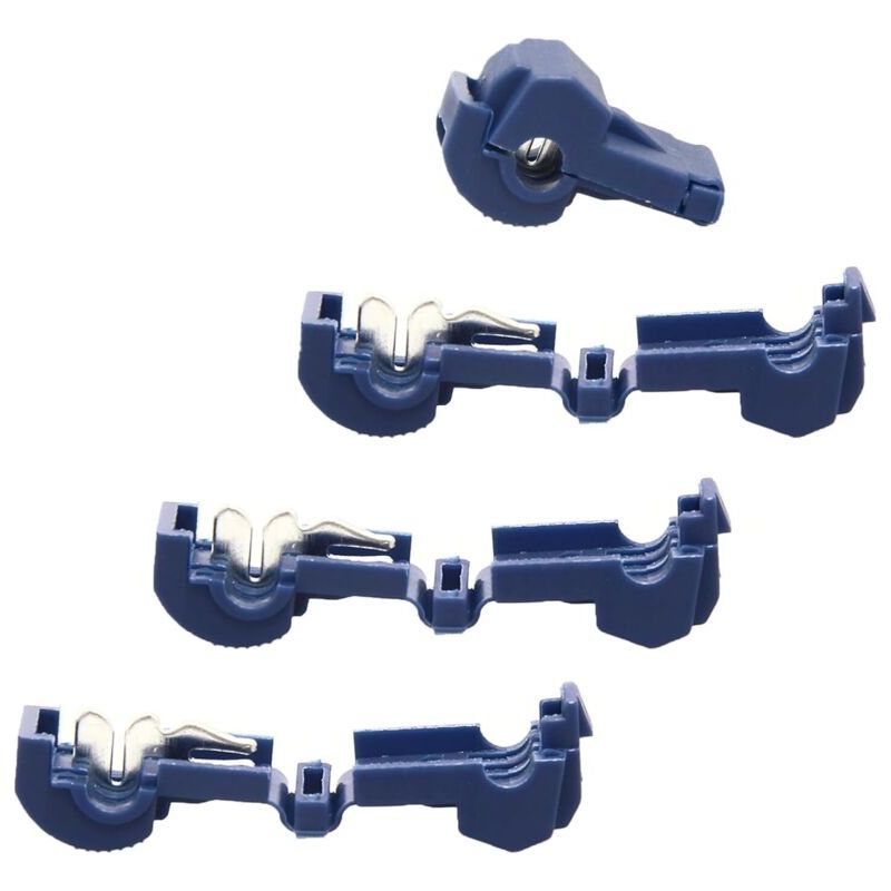 Perimeter-drahtanschlussklemme Für Mähroboter, 1 Set (10 Stück). T-förmiger Abzweigverbinder, Schnellverbinder, Anschlussklemme, Kabelverbinder Für Feste Schleife.