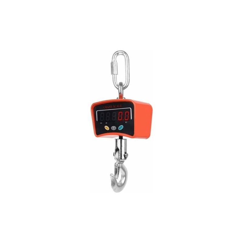 Mini-hochpräzisions-digitalkranwaage Mit Lcd-hintergrundbeleuchtung, Elektronische Präzisions-hakenwaage Für Den Industriellen Einsatz (größe: 500 Kg/0,1 Kg)