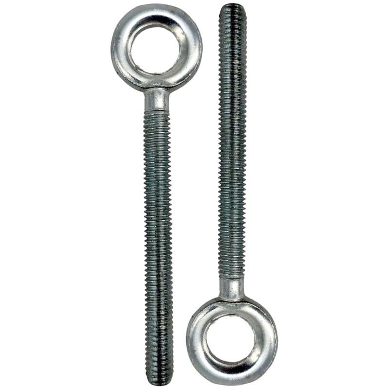 Industrielle Heberinge, M8 Verzinkte Stahlringschrauben, M8 X 60, 9 Stück, Vollständig Mit Gewinde Versehene Befestigung Und Aufhängung, Geeignet Für Zuhause, Büro, Hotel Und Andere Orte