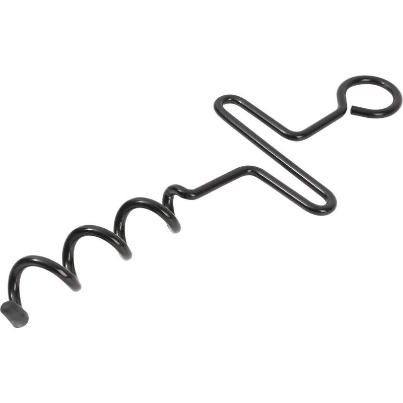Stück Stahlschlaufen, Spiralstahl-trampolin-verankerungsset, Trampolinbefestigungen, Robuste Verankerungsheringe Für Trampoline Und Schaukelzelte, 32,5 Cm (12,8 Zoll), Schwarz