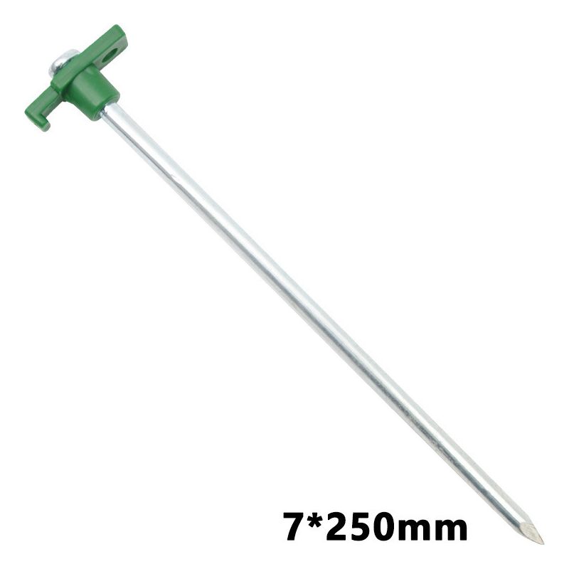 Heringe, 25 Cm Lang, Für Harten Und Steinigen Boden, Ø 7 Mm
