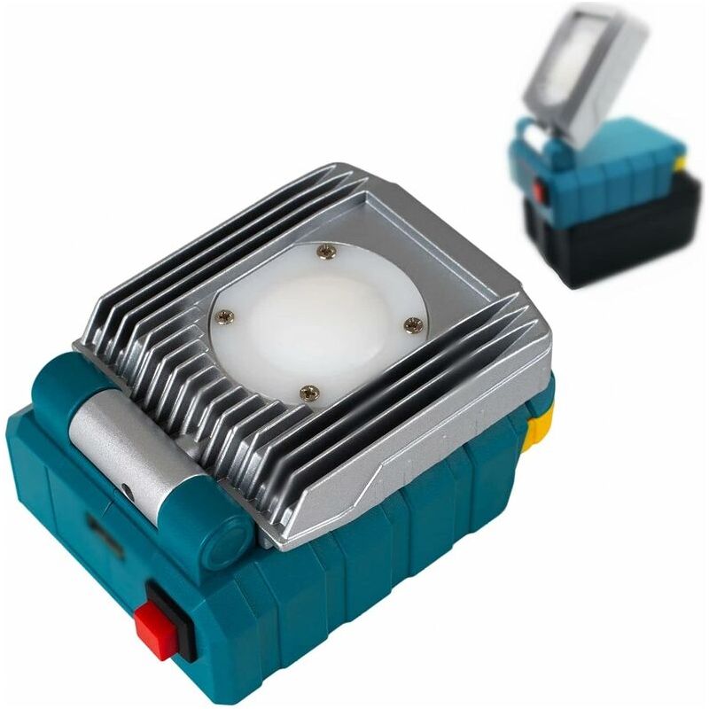 Ersatz-li-ionen-akkus (18 V, 4,0 Ah), Kompatibel Mit Der Ailan Li-ionen-akku-taschenlampe Für Bosch Professional 14–18 V, Led-scheinwerfer Für Bosch Professional