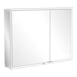 Villeroy & Boch Vorbau-Spiegelschrank 100 cm My View Now 2 Türen Sensorschalter
