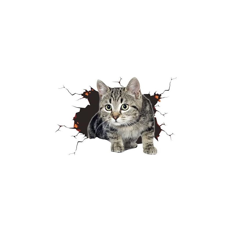 3d-autoaufkleber, Niedliche Katzenaufkleber, Wandaufkleber Mit Tiermotiven, Autoaufkleber, Autoaufkleber Mit Knallbonbons, Autodekorationsaufkleber, Individuelle Aufkleber