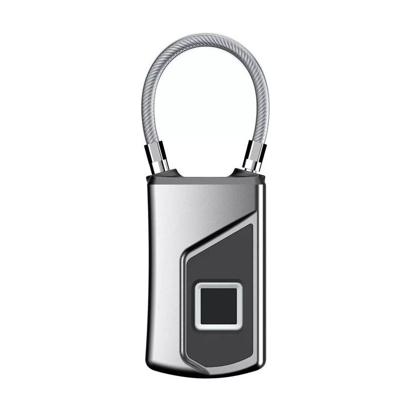 Intelligentes Fingerabdruck-vorhängeschloss, Usb-aufladbares Schlüsselloses Sicherheitsschloss, Ip66 Wasserdicht Für Haustüren, Rucksäcke, Koffer, Fahrräder