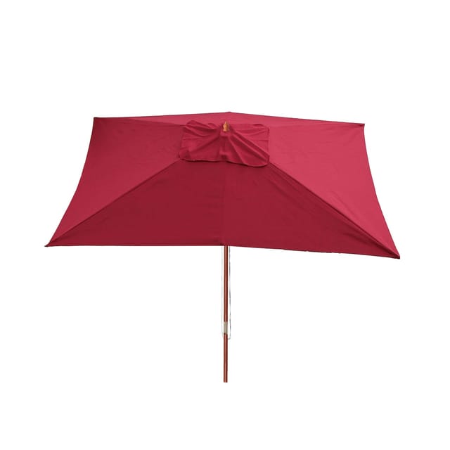 MCW Sonnenschirm Lissabon 3x4m Bordeaux