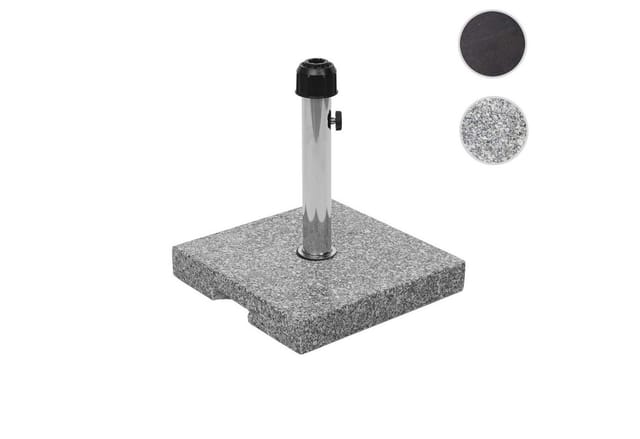 MCW Sonnenschirmständer F92 23kg Eckig Grau