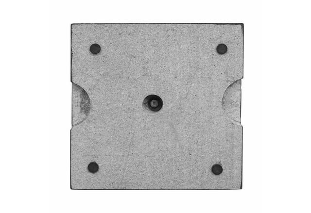 MCW Sonnenschirmständer F92 24kg Eckig Schwarz