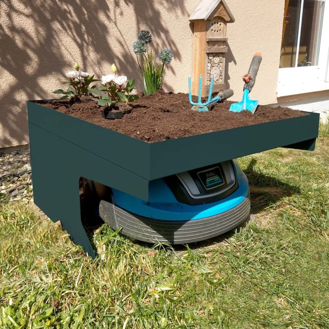 MCW Mähroboter-Garage G60 Grün