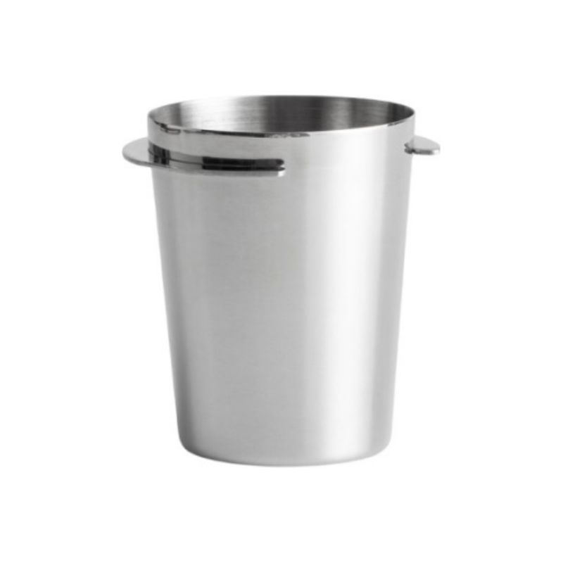 Messbecher Aus Edelstahl: 58-mm-kaffeemessbecher, Pulverzuführung Für Espressomaschinen, Zubehör Für Kaffeefilterhalter – Pulverzuführung, Silber