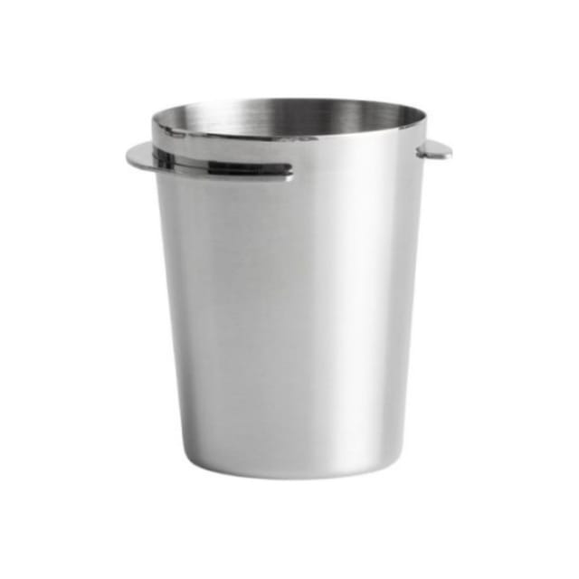 Messbecher Aus Edelstahl: 58-mm-kaffeemessbecher, Pulverzuführung Für Espressomaschinen, Zubehör Für Kaffeefilterhalter – Pulverzuführung, Silber