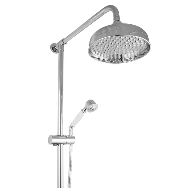PaulGurkes Nostalgie Regendusche Retro Aufputz Duschsystem