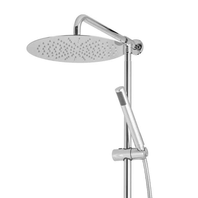 PaulGurkes Aufputz Set mit 30 cm Regendusche Brausegarnitur Duschsystem