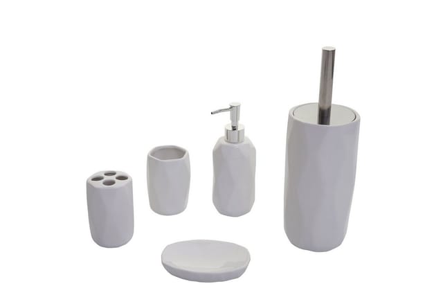 MCW 5-teiliges Badset H88 Weiß