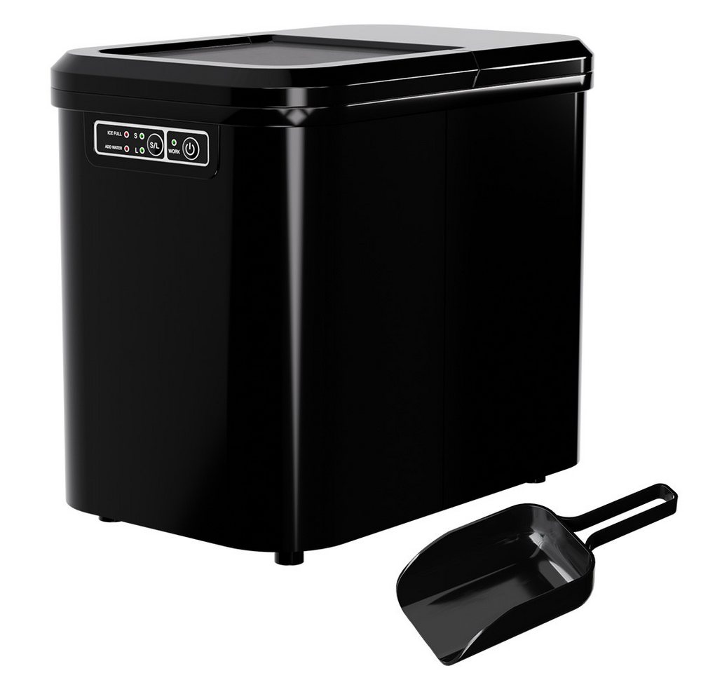 TroniTechnik Eiswürfelmaschine Ice Maker Eiswürfelbereiter Schwarz Kunststoff Bild 5
