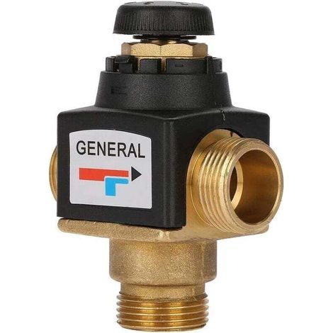 Thermostat-duscharmatur Aus Messing – Hoher Durchfluss – Verbrühungsschutz – Temperaturbereich 35–60 °c
