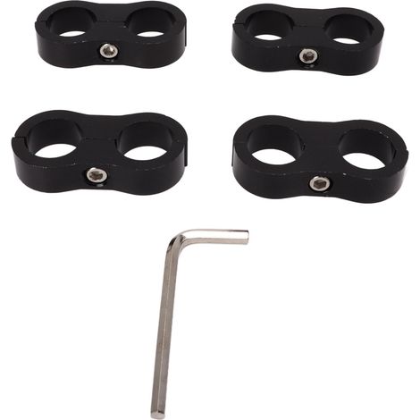 8an Schlauchverteilerklemme, 4 Stück, Kraftstoffleitungsanschluss, Verteileradapter Für Öl-, Brems-, Wasser- Und Gasschläuche 1/2