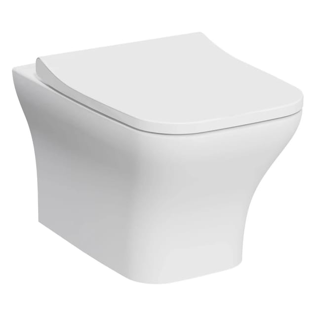 pianura Wand-WC Andrea Tiefspüler Spülrandlos Weiß