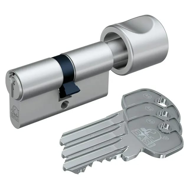 Basi - AS - Profil-Knaufzylinder - K35/40 mm - Verschiedenschließend