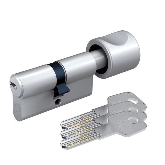 Basi - BM - Profil-Knaufzylinder - K45/30 mm - Gleichschließend