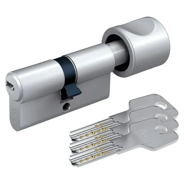 Basi - BM - Profil-Knaufzylinder - K55/40 mm - Verschiedenschließend