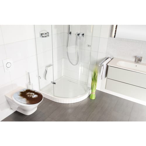 Sanilo WC Sitz Alfred, Hochwertiger und Stabiler Toilettendeckel aus Holz