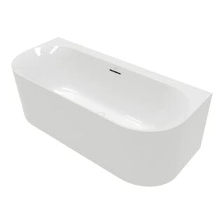 Villeroy & Boch Vorwand-Badewanne 180 x 80 cm Loop & Friends Oval Duo Weiß Alpin