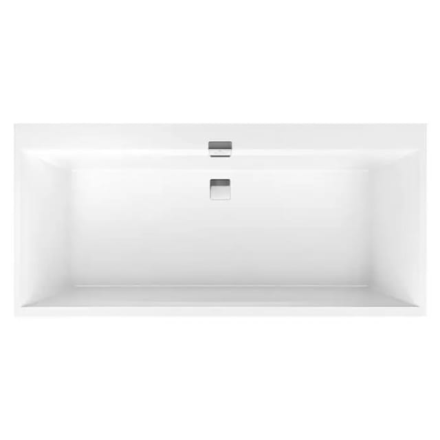 Villeroy & Boch Badewanne 180 x 80 cm Squaro Edge 12 Duo Weiß