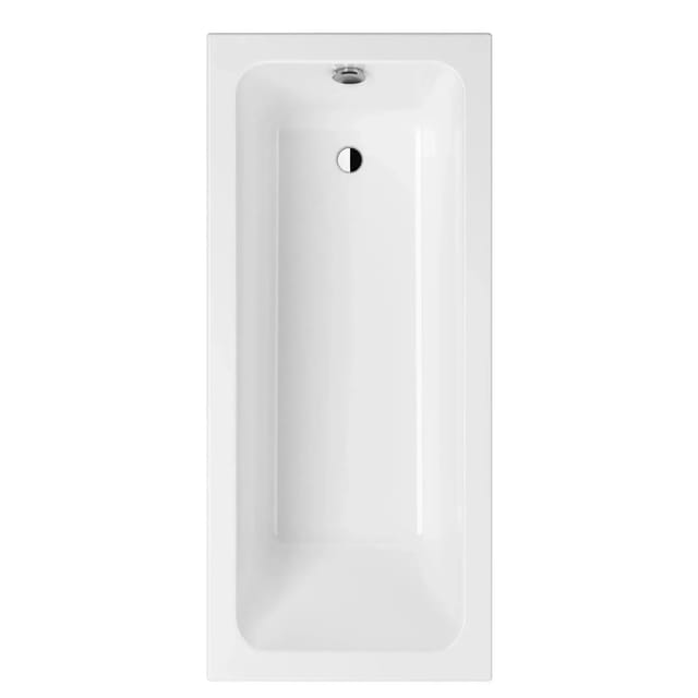 Kronenbach Solo-Badewanne 170 x 75 cm Cube Weiß