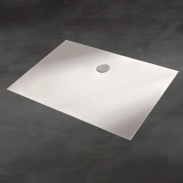 Kronenbach Mineralguss-Duschwanne Cube 140 x 90 cm mit Antislip