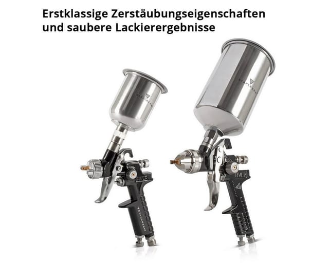 STAHLWERK HVLP Lackierpistolen SGS-1125 ST 21-teilges Set