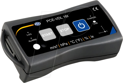 PCE Instruments Datenlogger zur Maschinenüberwachung VDL 16I