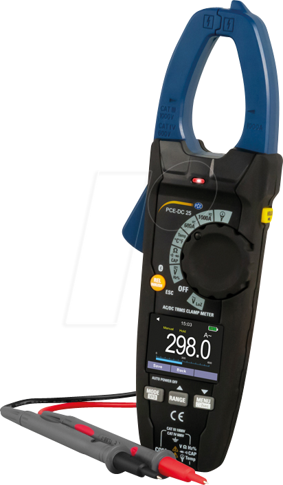 PCE Instruments Penetrometer PTR 200N PCE Instruments Amperemeter DC 25