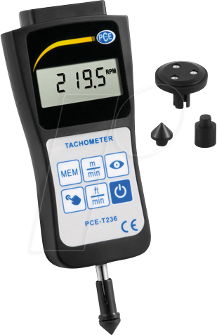 PCE Instruments Drehzahlmessgerät T236