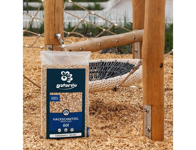 Galamio Holzhackschnitzel Fallschutz 60l