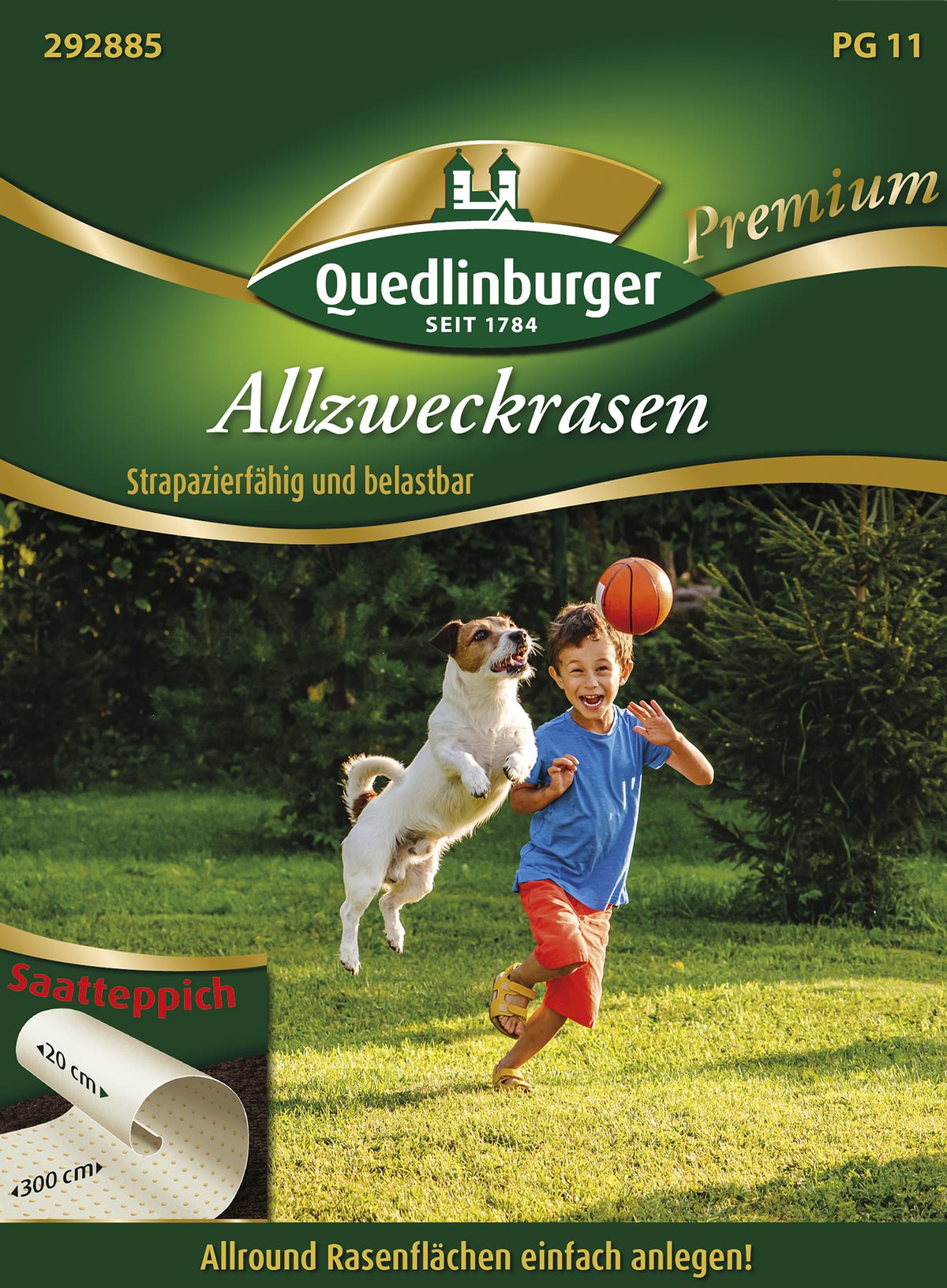 Quedlinburger St Allzweckrasen - Rasensamen