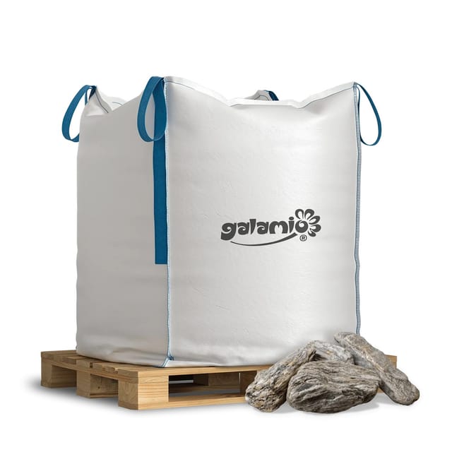 Galamio Gneis Schroppen Kaschiert & Getrommelt 1000kg