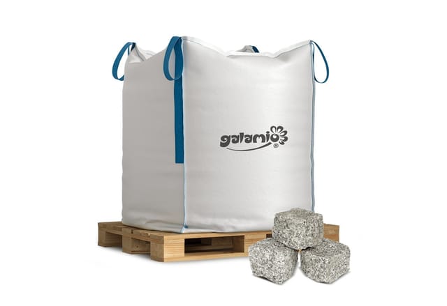 Galamio Granitpflaster 8/11 Gespalten 1000kg Bigbag