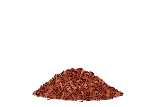 Galamio Holzhackschnitzel Rot 60l