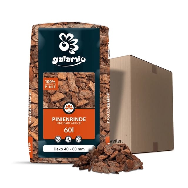 Galamio Pinienrinde Deko 60l