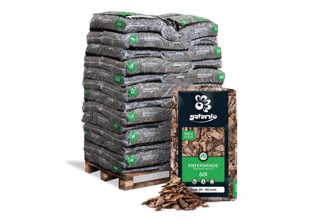 Galamio Kiefernrinde Grob 60l x 39 Sack 2340l Palette