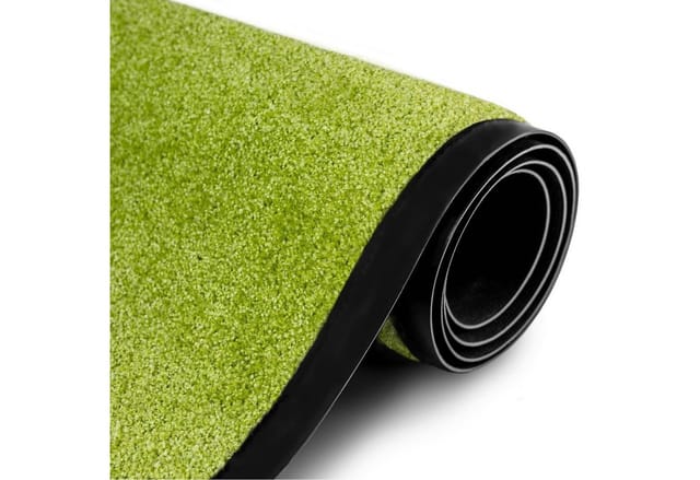Karat Schmutzfangmatte Rhine - Sauberlaufmatte Fußmatte Türvorleger / 40 x 60 cm Limone